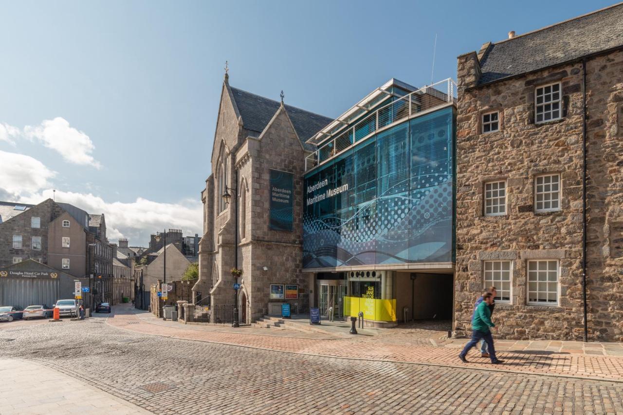 Historic Location, Private Parking, Ground Floor Luxury Flat Apartment Aberdeen Exterior foto